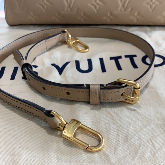 Pont Neuf Handbag Monogram Empreinte Leather MM - Picture 14 of 16